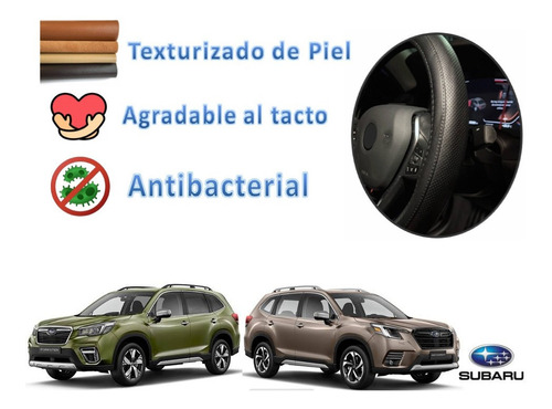 Funda Cubre Volante Piel Subaru Forester 2019 A 2022 2023 Foto 2