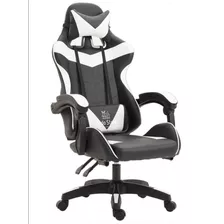 Silla Gamer Todostore Escritorio Oficina Ergonómica Reclinable Blanca