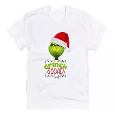 Camiseta Feminino Masculino Feliz Natal Grinch Grinch