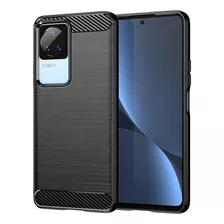 2 Micas + 1 Funda Para Xiaomi Poco F4 Tpu Textura Carbón