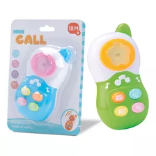 Mini Telefone Musical Para Bebes Baby Divertido Com Luzes