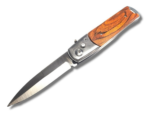 Cuchillo Opinel N°10 De Acero Inoxidable Color Crema