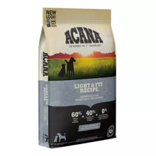 Alimento Acana Light & Fit Recipe Para Perro Adulto Todos Los Tamaños Sabor Mix En Bolsa De 11.4kg