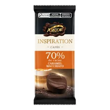 Tablet Chocolate Amargo 70% Inspiration Macchiato 80g Arcor