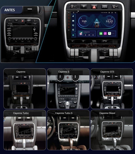 Android Porsche Carplay Cayenne 2003-2010 Mirrorlink Radio Foto 8