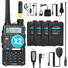 Radio De Dos Vías Uv5r Pro 8w Radioaficionados, Walkie...