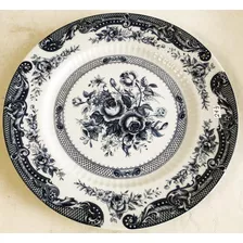 Plato Porcelana Tsuji P/decorar Arte Antica Antiguedades