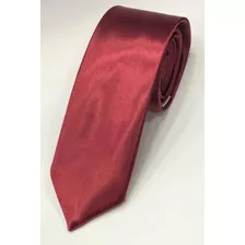 Gravata Marsala Semi Slim Trabalhada / Padrinhos / Casamento