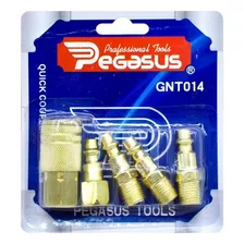 Acople 5pz P/compresor Pegasus Mangueras Presion 