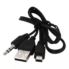 0.138in Aux Y Usb A Mini Cable De Cargador Usb Para Ihome Ih