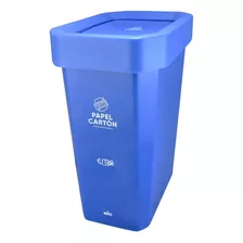 Papelera Vaiven 53 L Tapa Balancln Estrabin® Paquete 2 Pzas