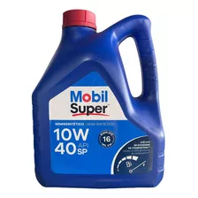 Aceite Mobil Super 2000 10w40 4 Litros Semisintetico