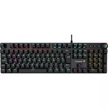 Teclado Gamer Mecanico Rgb Gpro K7 Rainbow Black Edition Fo