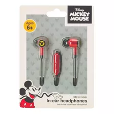 Audífonos In Ear Con Micrófono - Mickey Mouse De Disney