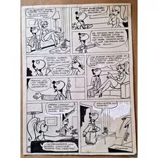 Arte Original Percy Pepe Antartico Revista Comic 46