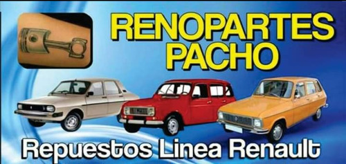 Chapa Cap Renault 4. Nueva. Foto 5