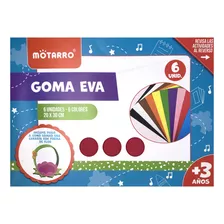 Carpeta Goma Eva 6 Hojas 20x30 Cm