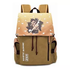 Demon Slayer Anime Canvas Backpack Regalo De Alta Calidad