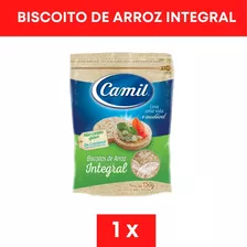 Biscoito De Arroz Integral Camil - Pacote 150g
