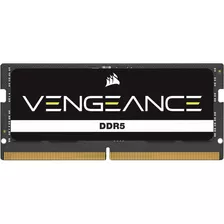 Memoria Ram Ddr5 16gb 4800mhz Sodimm Laptop Portatil Gaming Gamer Corsair Vengeance Cmsx16gx5m1a4800c40 Windows