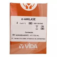 Reagente Amilase 60ml Para Laboratório