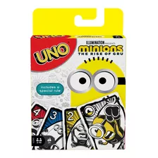 Jogo De Mesa Uno Minions The Rise Of Gru Mattel Gkd75