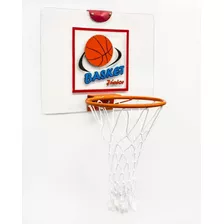 Basquete Infantil Brinquedo Com Bola De Acrílico Presente