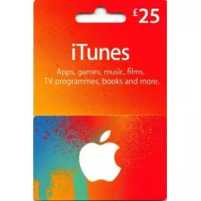Cartão Itunes Reino Unido 25 Libras - Apple Reino Unido