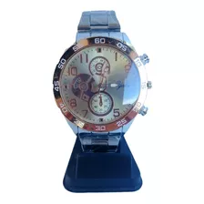 Reloj Pulsera Malla Acero Inoxidable Dia Padre # 14 Estuche