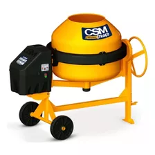 Betoneira 400 Litros Com Motor Mono 1 Traço Super Csm