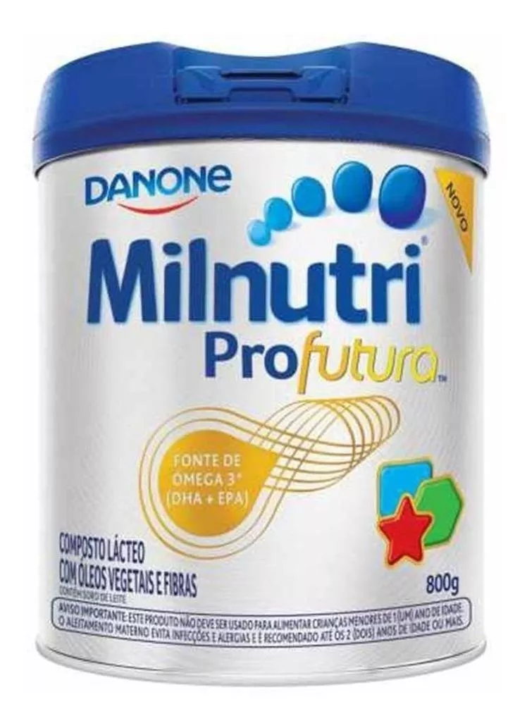Fórmula Infantil Em Pó Sem Glúten Danone Milnutri Profutura Em Lata De 800g - 12 Meses 5 Anos