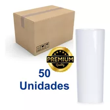 50 Und - Long Drink Branco Para Transfer Laser - 325 Ml