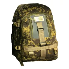 Mochila Camuflaje Urbana Vintage Multifuncional M139 Color Caqui Diseño De La Tela Lona