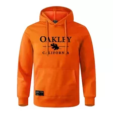 Blusa Moletom Oakley Califórnia Com Capuz Ótima Qualidade