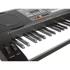 Teclado Musical 61 Teclas Hk-812- Profissional Sensitive Usb