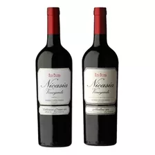 Combo Vino Tinto Nicasia Malbec - Cabernet Franc 750 Ml