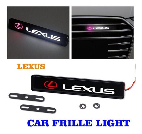 4d Luz Led Con Logotipo De Coche Con Emblema Lexus Rx Genial