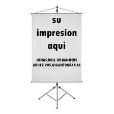 Banner + Porta Banner Inlcuido 100x150 Promoción !