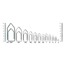 Clipes Pequeno Galvanizado 3/0 Caixa C/440 Un Top Clips