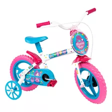 Bicicleta De Passeio Infantil Aro 12 Rodinha Bike Princesa