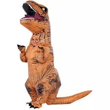 Traje Inflable T-rex Jurassic World De Rubie, Talla Infantil