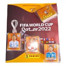 Mundial Qatar 2022 Panini Album Tapa Dura Completo 