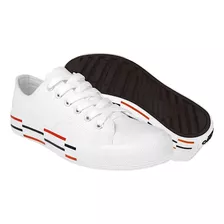 Tenis Casuales Dama Capa De Ozono 608201 Textil Blanco