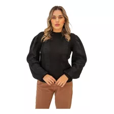 Blusa Feminina Tricô Ponto Fang Florença 0225