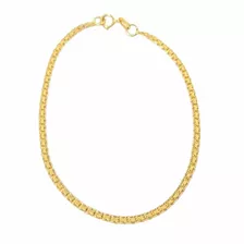 Pulsera Chinesca Oro Italiano 18k Ley 750