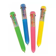 Bolígrafo - Rhode Island Novelty Ten Color Shuttle Pens (25 