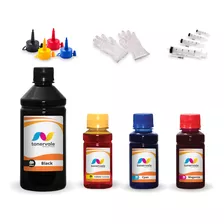 Kit 800ml De Tinta Para Brother Mfc-j6510dw J5910 J6710 Lc-7