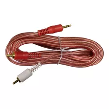 Cable De Audio Avc Gold 2x1 Rca Plug X Plug Stereo 5 Mts