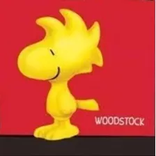 Passarinho Do Snoopy Woodstock Coleção Habibs Lacrado