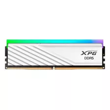 Memoria Ram Xpg Lancer Blade Rgb 16gb Ddr5 6000 Mt/s Blanco